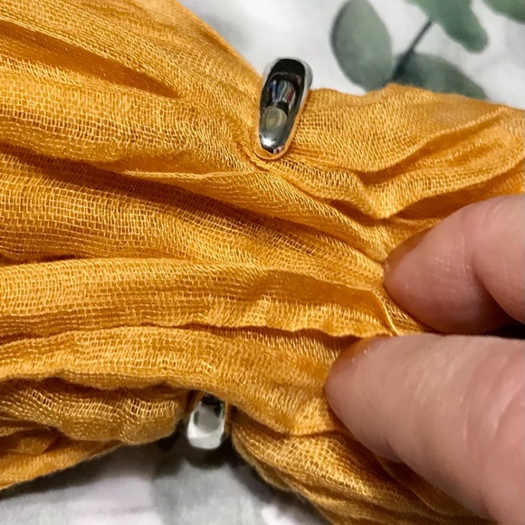 Chloe+Isabel Hammered Silver Cuff Bracelet - Picture 2 of 8